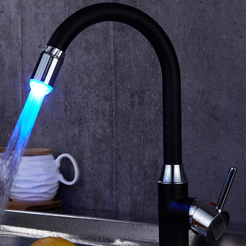 LED Color-Changing Faucet Light