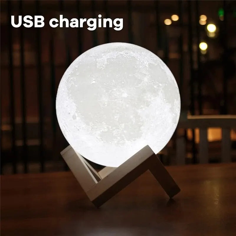 Moon glow lamp